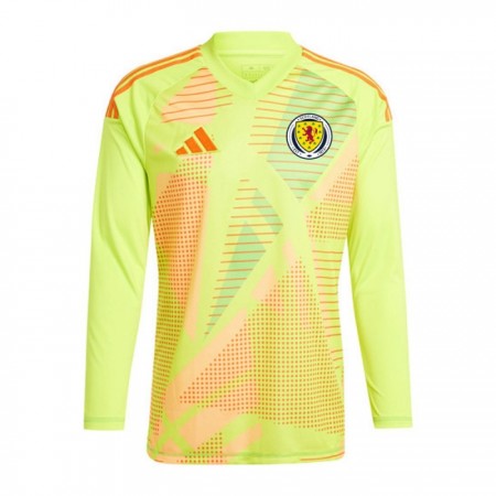 Camiseta de fútbol Escocia Portero Euro 2024 Amarilla Manga Larga Camiseta de fútbol Escocia Portero Euro 2024 Amarilla Manga Larga